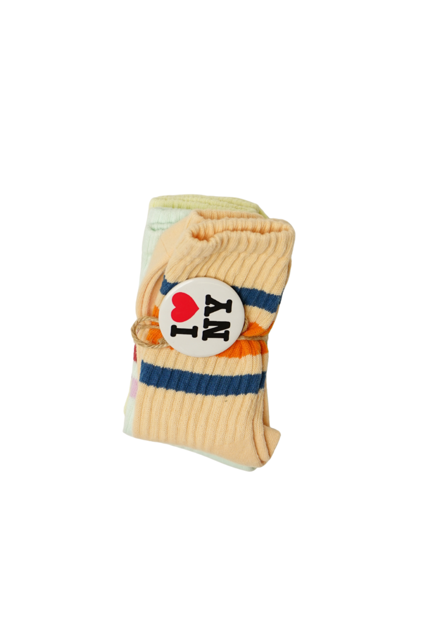 STRIPE CREW SOCKS | preppy set
