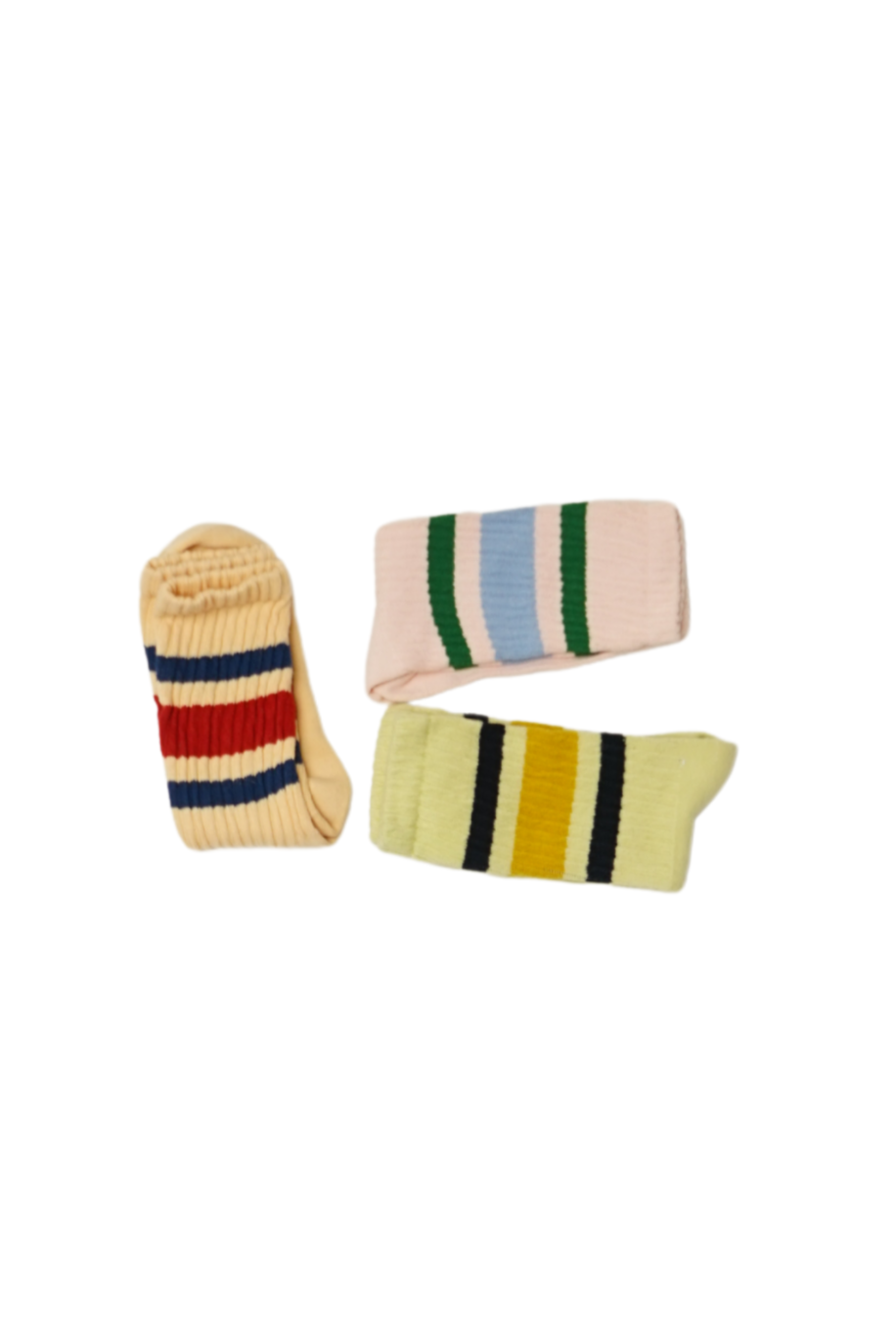 STRIPE CREW SOCKS | 3 pack