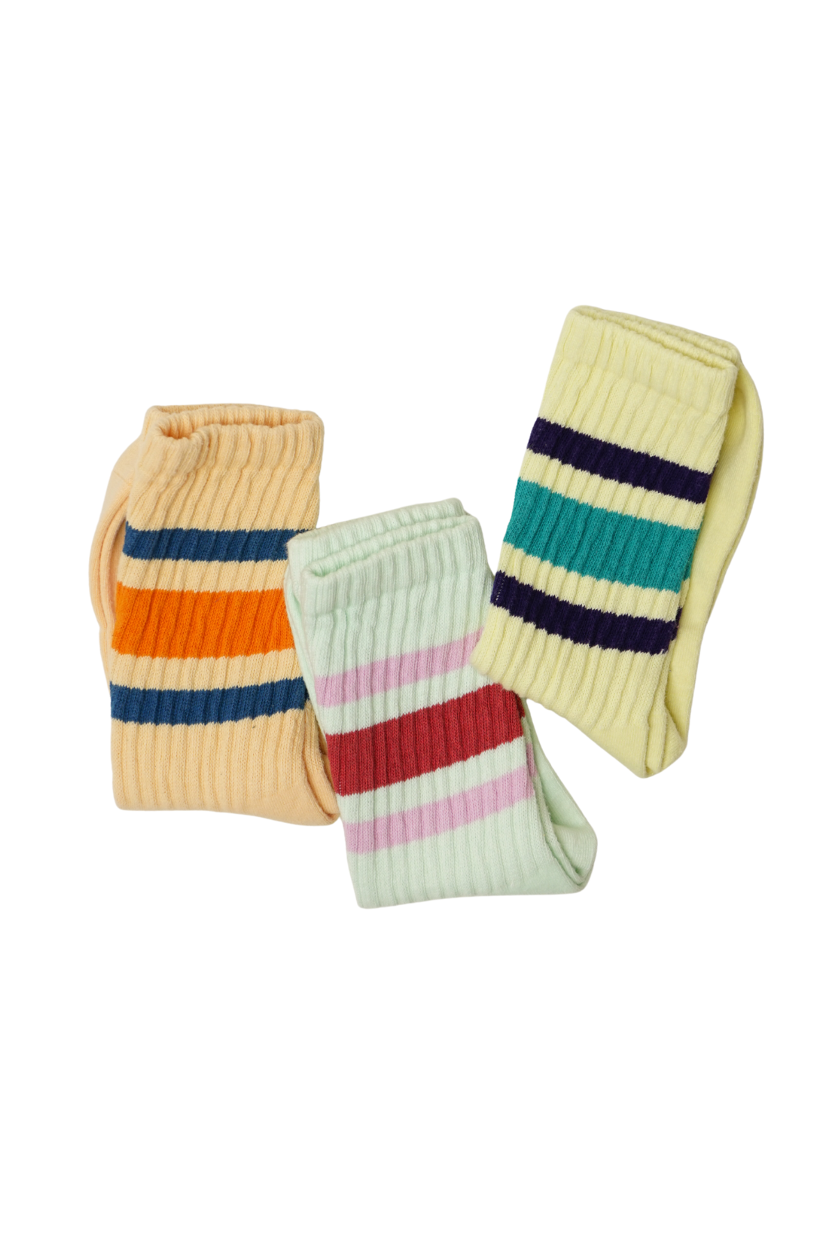 STRIPE CREW SOCKS | preppy set