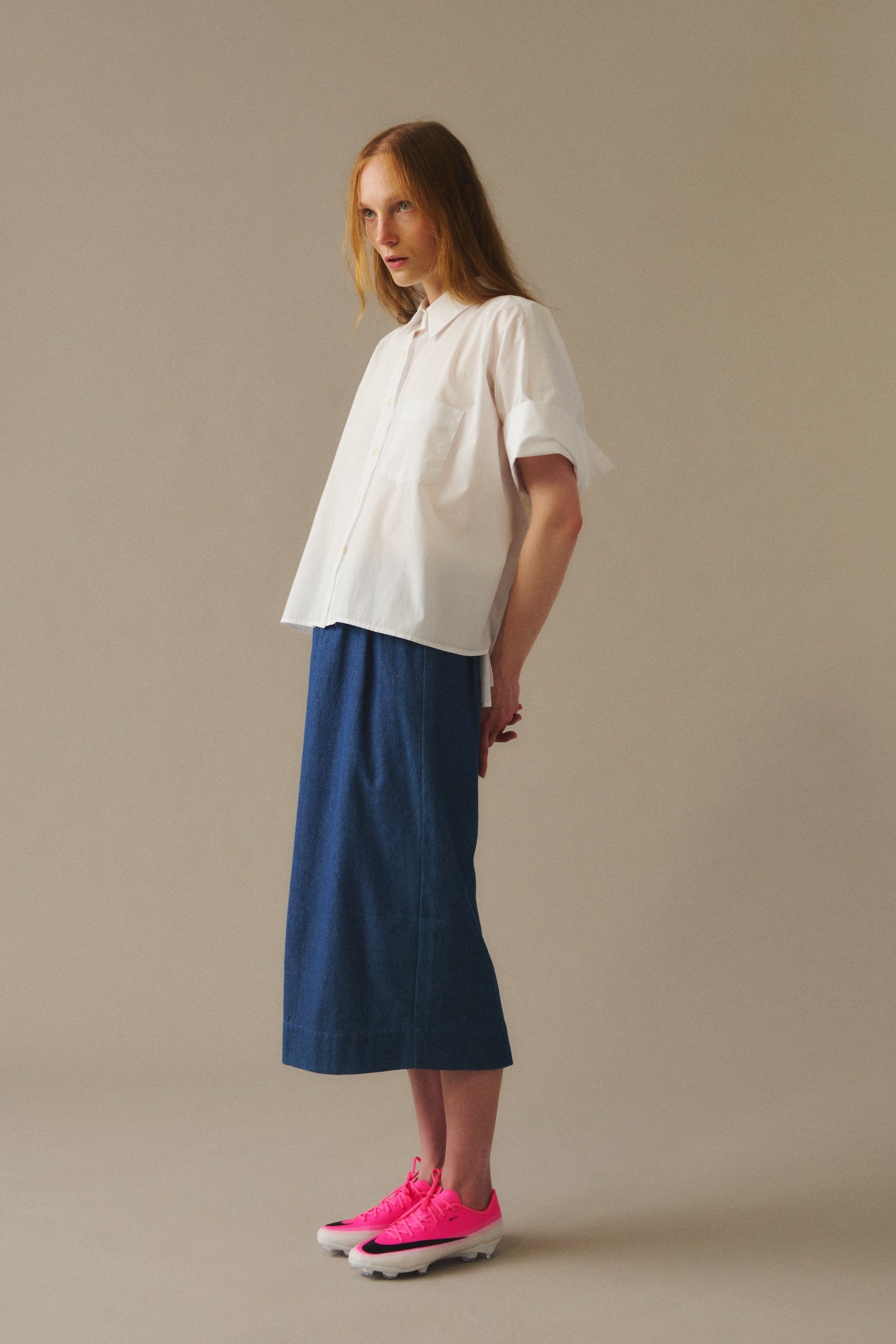 LE PENCIL | washed denim