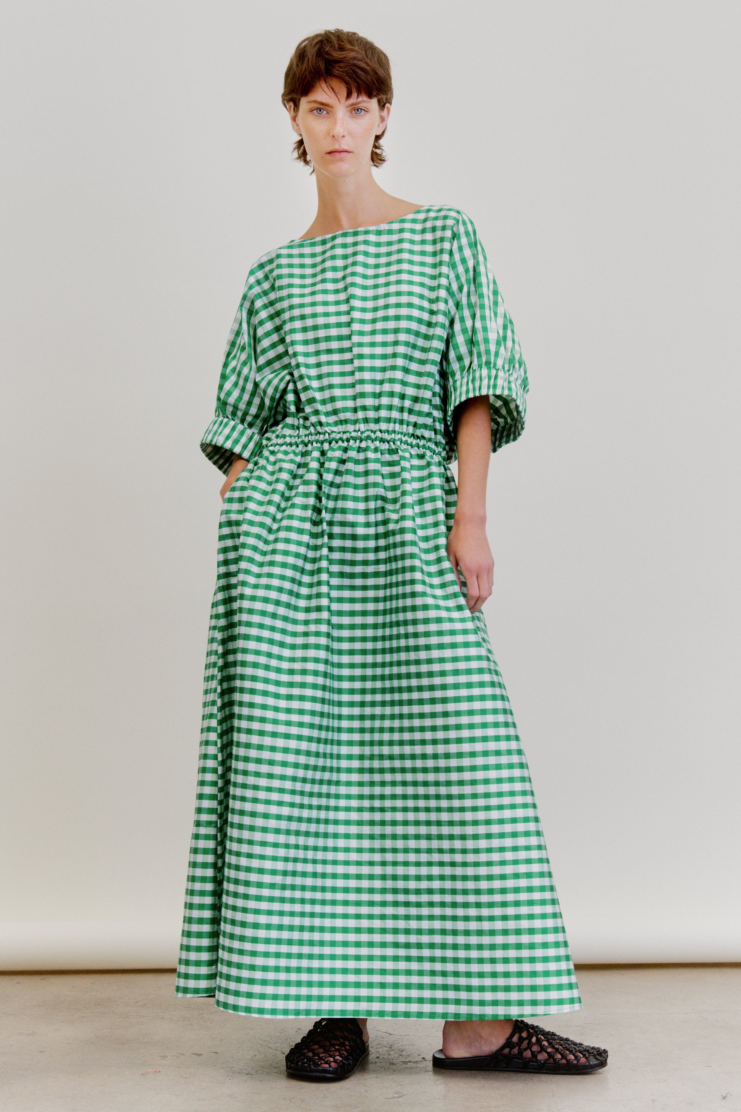 FRENCH 75 | green gingham