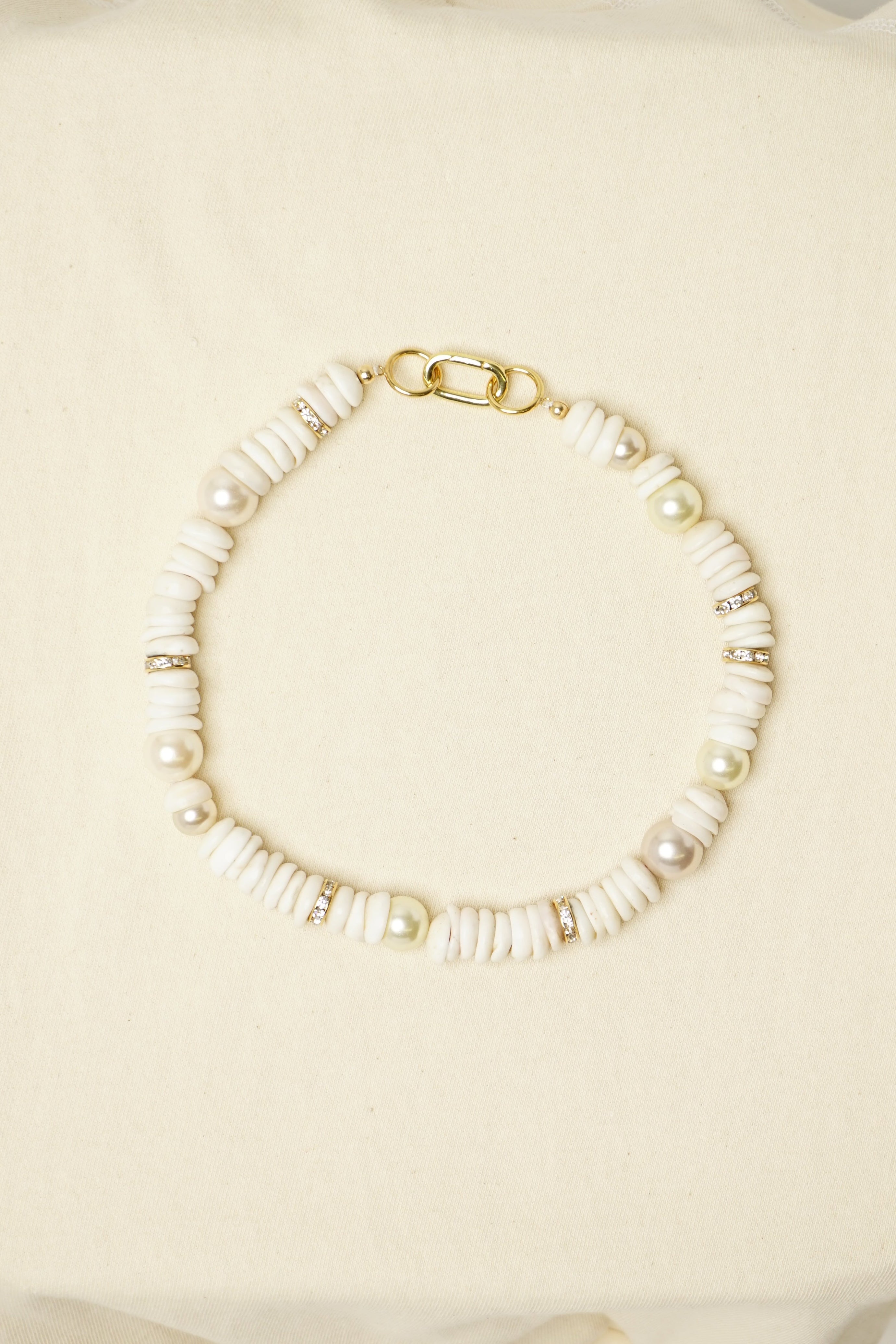 CHOKER | puka & pearl charms