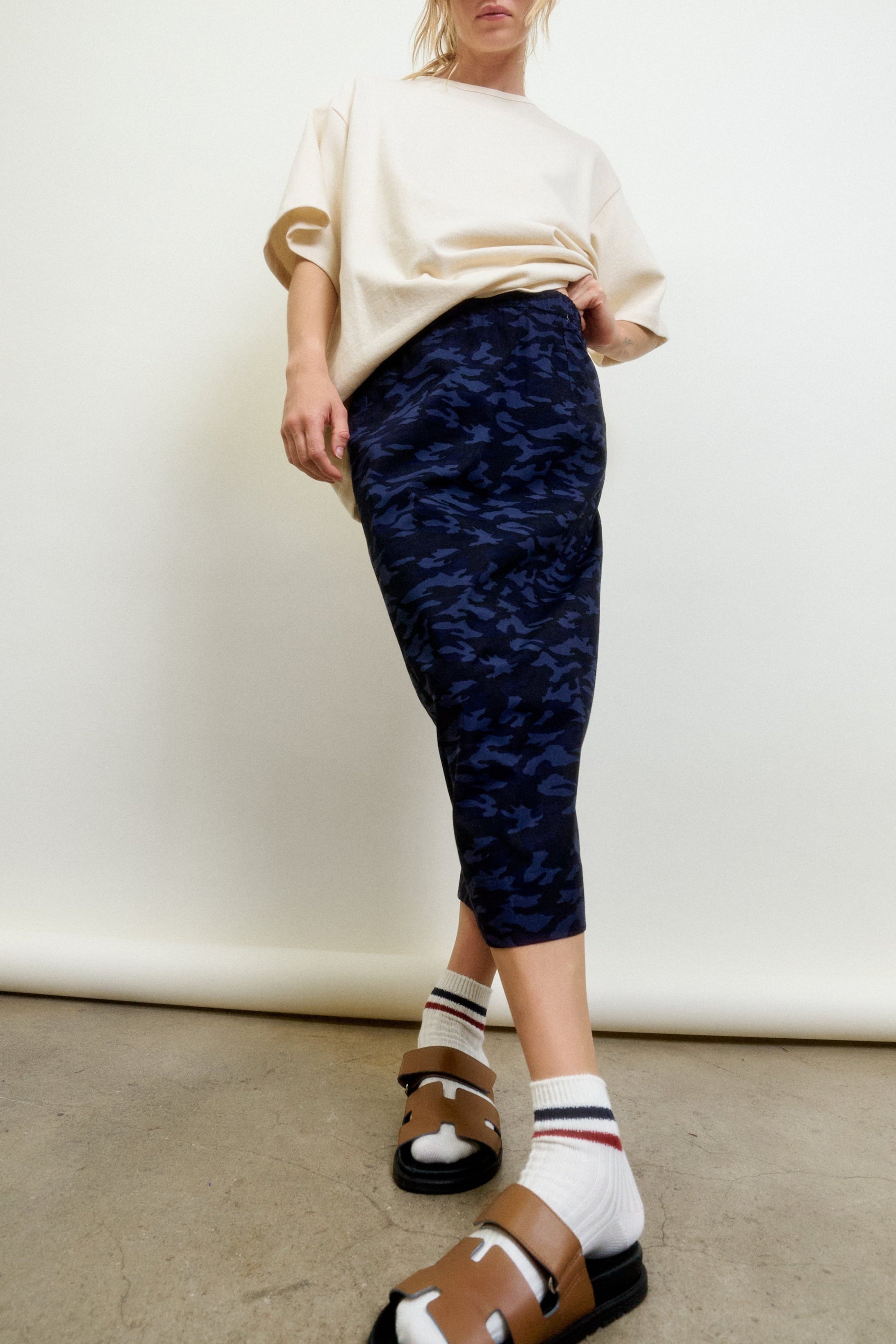 LE PENCIL | navy camo